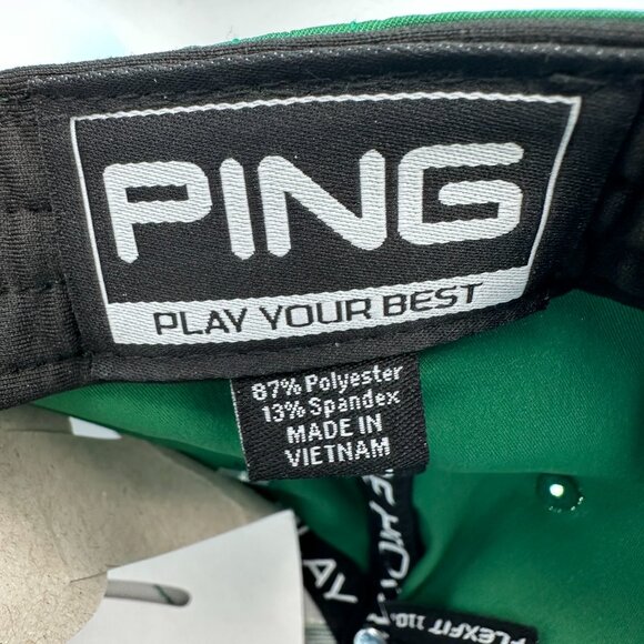 Ping Limited Edition Heritage Tour 110 Snapback Golf Hat, OS, Masters Green - Picture 8 of 11